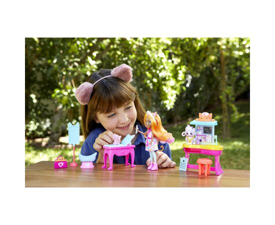 Кукла Enchantimals Медицинский кабинет госпожи Кошечки (HLH22), изображение 8 Кукла Enchantimals Медицинский кабинет госпожи Кошечки (HLH22), изображение 8