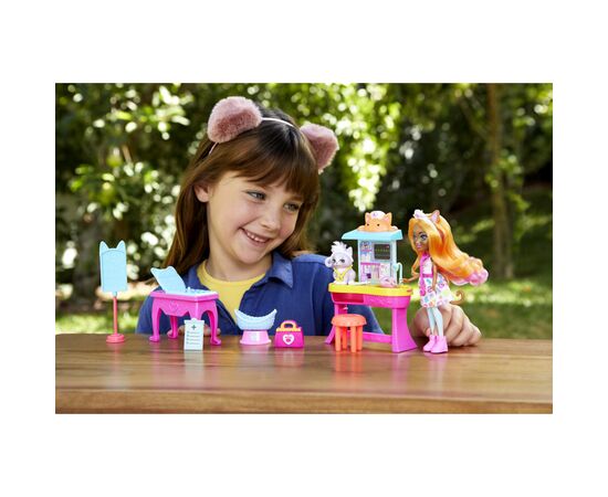 Кукла Enchantimals Медицинский кабинет госпожи Кошечки (HLH22), изображение 9 Кукла Enchantimals Медицинский кабинет госпожи Кошечки (HLH22), изображение 9