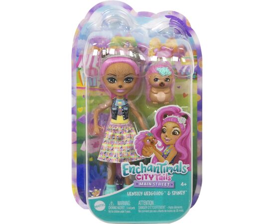 Кукла Enchantimals Ежик Хинсли (HKN13), изображение 3 Кукла Enchantimals Ежик Хинсли (HKN13), изображение 3