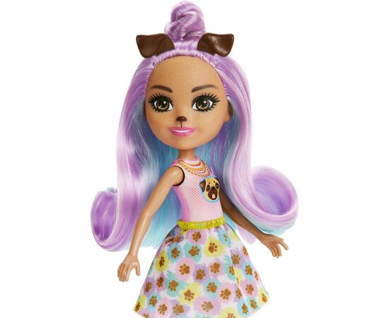 Кукла Enchantimals Мопсик Пенни (HKN11), изображение 3 Кукла Enchantimals Мопсик Пенни (HKN11), изображение 3