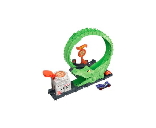 Автотрек Hot Wheels Атака аллигатора (HKX39)