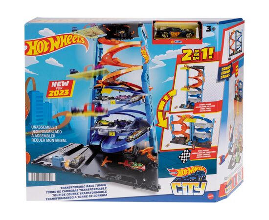 Автотрек Hot Wheels Супербашня для гонок (HKX43), изображение 4 Автотрек Hot Wheels Супербашня для гонок (HKX43), изображение 4