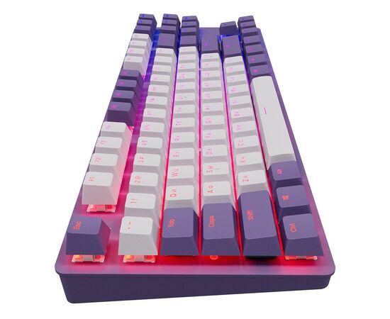 Клавиатура Dark Project KD87A Mech. g3ms Sapphire Violet (DPO-KD-87A-400300-GMT), изображение 5 Клавиатура Dark Project KD87A Mech. g3ms Sapphire Violet (DPO-KD-87A-400300-GMT), изображение 5