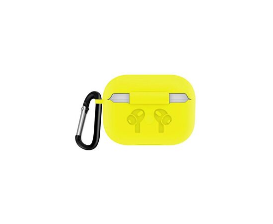 Чехол для наушников BeCover Silicon Protection для Apple AirPods Pro Yellow (704506), изображение 2 Чехол для наушников BeCover Silicon Protection для Apple AirPods Pro Yellow (704506), изображение 2