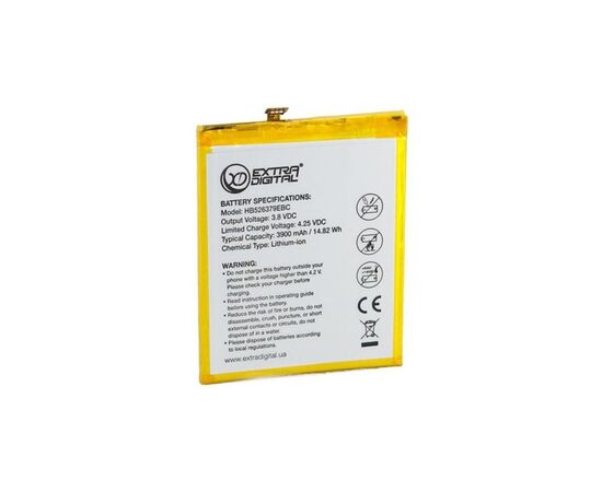 Аккумуляторная батарея для телефона Extradigital Huawei Y6 Pro 3900 mAh (BMH6495)