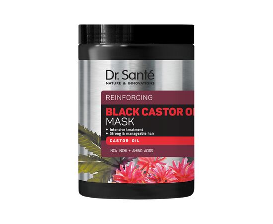 Маска для волос Dr. Sante Black Castor Oil 1000 мл (8588006040470)