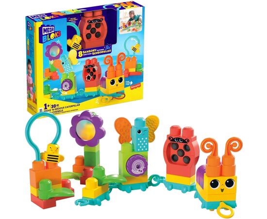 Конструктор Mega Bloks Гусениця (HKN44), изображение 2 Конструктор Mega Bloks Гусениця (HKN44), изображение 2