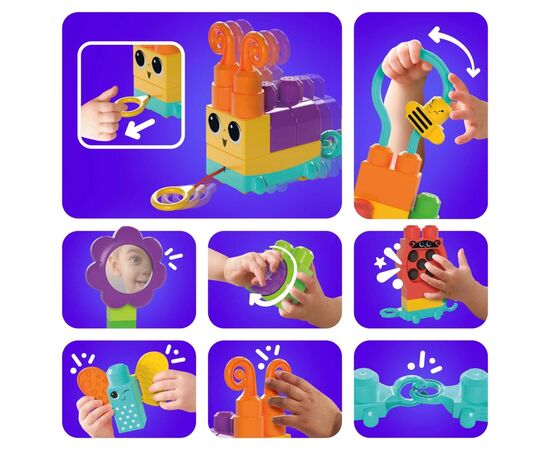 Конструктор Mega Bloks Гусениця (HKN44), изображение 5 Конструктор Mega Bloks Гусениця (HKN44), изображение 5