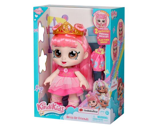 Лялька Kindi Kids Донатіна - Принцеса Dress Up Friends (50065), зображення 2 Лялька Kindi Kids Донатіна - Принцеса Dress Up Friends (50065), зображення 2