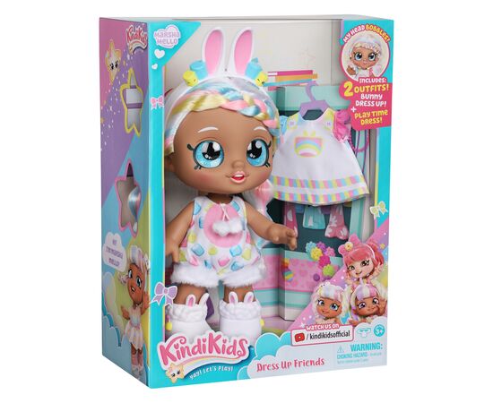 Кукла Kindi Kids Марша Мелло - Зайчонок Dress Up Friends (50064), изображение 3 Кукла Kindi Kids Марша Мелло - Зайчонок Dress Up Friends (50064), изображение 3