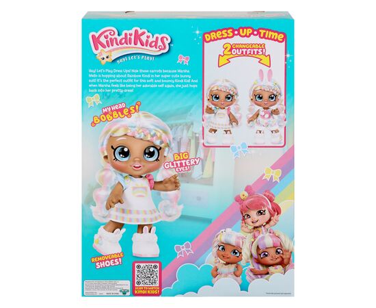 Кукла Kindi Kids Марша Мелло - Зайчонок Dress Up Friends (50064), изображение 4 Кукла Kindi Kids Марша Мелло - Зайчонок Dress Up Friends (50064), изображение 4