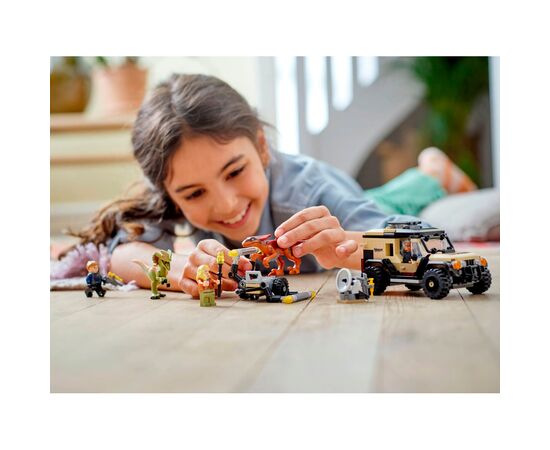 Конструктор LEGO Jurassic World Перевозка пирораптора и дилофозавра 254 детали (76951), изображение 2 Конструктор LEGO Jurassic World Перевозка пирораптора и дилофозавра 254 детали (76951), изображение 2