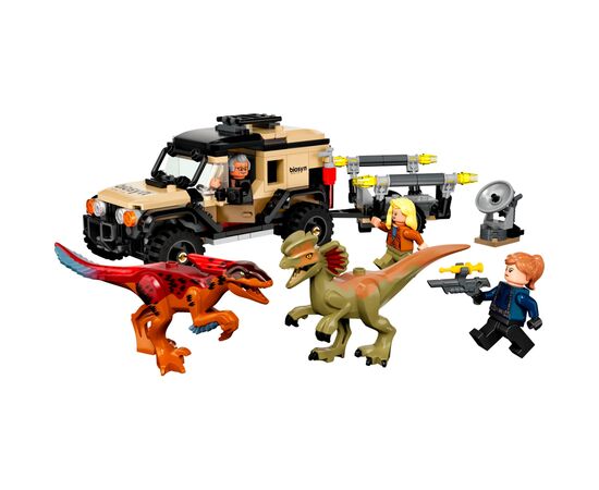 Конструктор LEGO Jurassic World Перевозка пирораптора и дилофозавра 254 детали (76951), изображение 8 Конструктор LEGO Jurassic World Перевозка пирораптора и дилофозавра 254 детали (76951), изображение 8