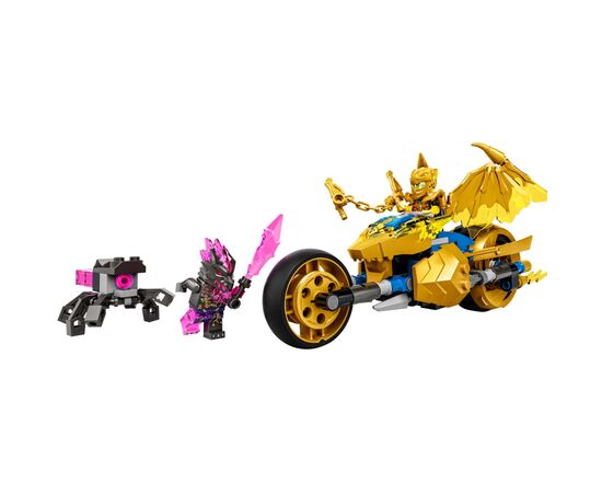 Конструктор LEGO Ninjago Мотоцикл золотого дракона Джея 137 детали (71768), изображение 3 Конструктор LEGO Ninjago Мотоцикл золотого дракона Джея 137 детали (71768), изображение 3