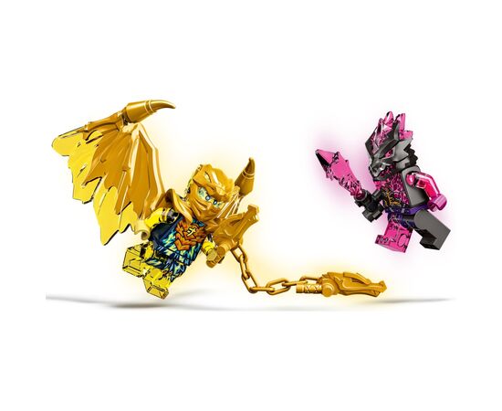 Конструктор LEGO Ninjago Мотоцикл золотого дракона Джея 137 детали (71768), изображение 4 Конструктор LEGO Ninjago Мотоцикл золотого дракона Джея 137 детали (71768), изображение 4