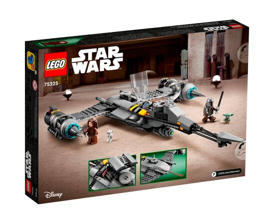 Конструктор LEGO Star Wars Мандалорський зоряний винищувач N-1, 412 деталей (75325), изображение 7 Конструктор LEGO Star Wars Мандалорський зоряний винищувач N-1, 412 деталей (75325), изображение 7
