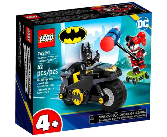 Конструктор LEGO Super Heroes Бэтмен против Харли Квинн 42 детали (76220)