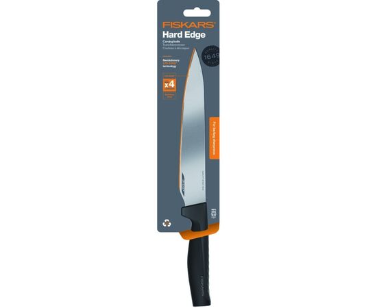 Кухонный нож Fiskars Hard Edge 21,6 см (1051760), изображение 3 Кухонный нож Fiskars Hard Edge 21,6 см (1051760), изображение 3