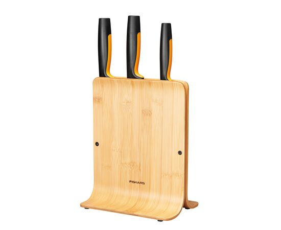 Набор ножей Fiskars Functional Form Bamboo 3 шт (1057553)