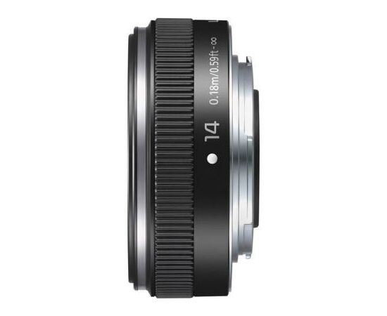 Объектив Panasonic Micro 4/3 Lens 14mm F/2.5 (H-H014AE-K), изображение 2 Объектив Panasonic Micro 4/3 Lens 14mm F/2.5 (H-H014AE-K), изображение 2