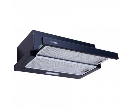 Вытяжка кухонная Minola HTL 6234 BL 700 LED GLASS, изображение 2