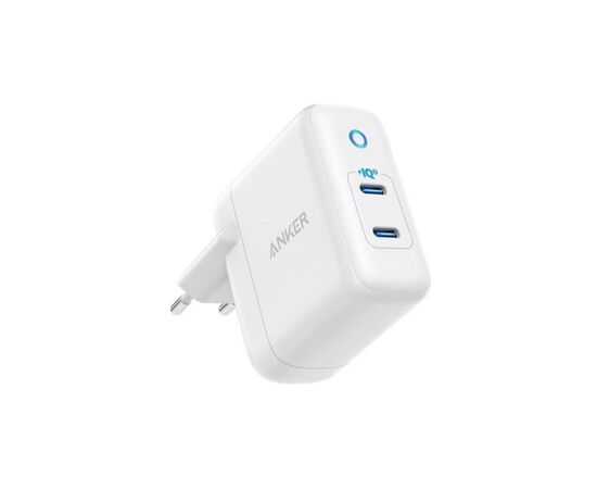 Зарядний пристрій Anker PowerPort III Duo - 18W 2xUSB-С (White) (A2628321)