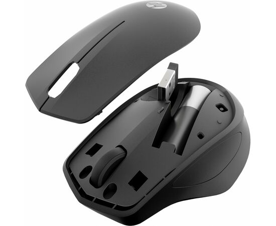 Мышка HP 280 Silent Wireless Black (19U64AA), изображение 5 Мышка HP 280 Silent Wireless Black (19U64AA), изображение 5
