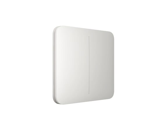 Умный выключатель Ajax SoloButton 2-gang /белый (SoloButton 2-gang /white), изображение 2 Умный выключатель Ajax SoloButton 2-gang /белый (SoloButton 2-gang /white), изображение 2
