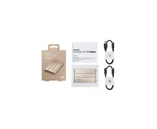 Накопитель SSD USB 3.2 2TB T7 Shield Samsung (MU-PE2T0K/EU), изображение 5 Накопитель SSD USB 3.2 2TB T7 Shield Samsung (MU-PE2T0K/EU), изображение 5