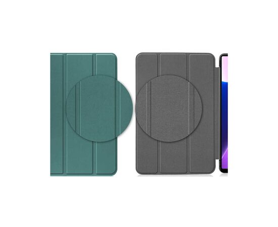 Чохол до планшета BeCover Smart Case Lenovo Tab P11 (2nd Gen) (TB-350FU/TB-350XU) 11.5" Dark Green (708679), зображення 7 Чохол до планшета BeCover Smart Case Lenovo Tab P11 (2nd Gen) (TB-350FU/TB-350XU) 11.5" Dark Green (708679), зображення 7
