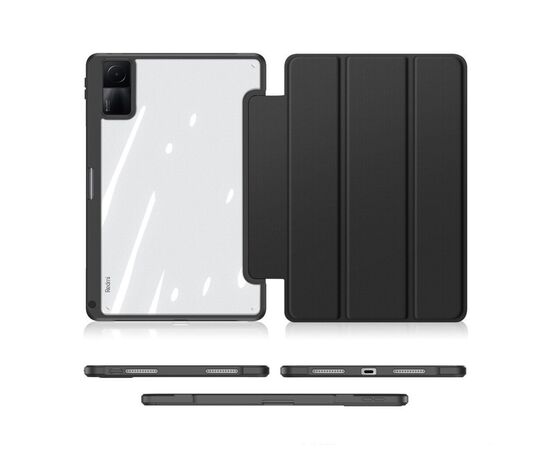 Чехол для планшета BeCover Soft Edge w\pencil mount Xiaomi Redmi Pad 10.61" 2022 Black (708743), изображение 3 Чехол для планшета BeCover Soft Edge w\pencil mount Xiaomi Redmi Pad 10.61" 2022 Black (708743), изображение 3