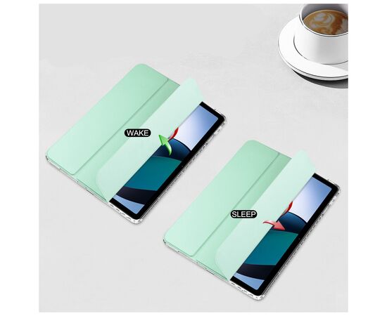 Чехол для планшета BeCover Soft Edge w\pencil mount Xiaomi Redmi Pad 10.61" 2022 Green (708748), изображение 5 Чехол для планшета BeCover Soft Edge w\pencil mount Xiaomi Redmi Pad 10.61" 2022 Green (708748), изображение 5