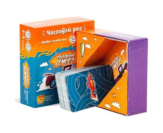 Настольная игра Банда умников Трафик-Джем (УМ001), изображение 3 Настольная игра Банда умников Трафик-Джем (УМ001), изображение 3