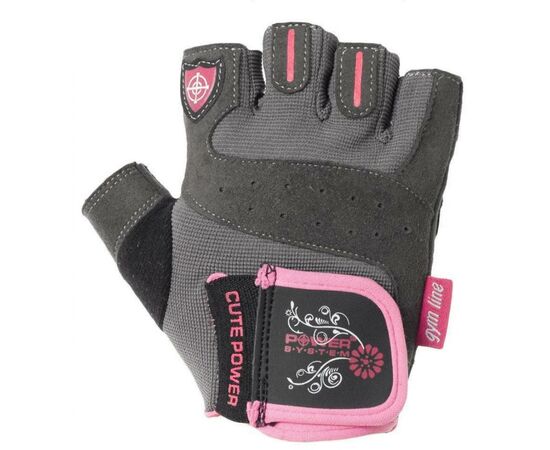 Перчатки для фитнеса Power System Cute Power Woman PS-2560 XS Pink (PS-2560_XS_Pink)