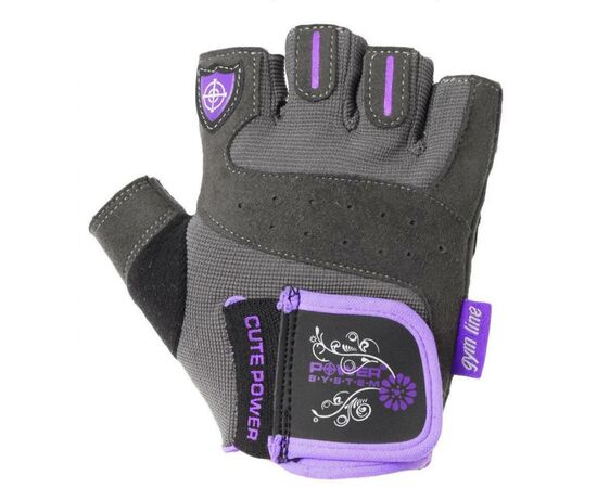 Перчатки для фитнеса Power System Cute Power Woman PS-2560 XS Purple (PS-2560_XS_Purple)