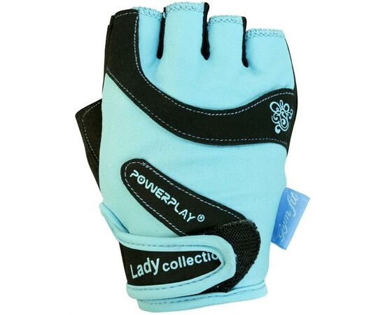 Перчатки для фитнеса PowerPlay 1729A XS Blue (PP_1729A_XS_Blue), изображение 2 Перчатки для фитнеса PowerPlay 1729A XS Blue (PP_1729A_XS_Blue), изображение 2