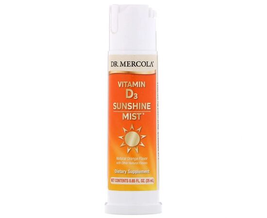 Вітамін Dr. Mercola Вітамін D3, спрей з апельсиновим смаком, Vitamin D3 Spray Su (MCL-01467)