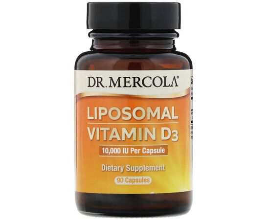 Витамин Dr. Mercola Липосомальный Витамин D3, 10000 МЕ, Liposomal Vitamin D3, 9 (MCL-03201)