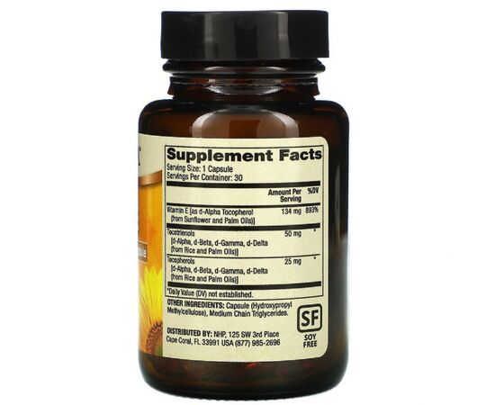 Витамин Dr. Mercola Витамин E, Vitamin E, 30 капсул (MCL-01508), изображение 2 Витамин Dr. Mercola Витамин E, Vitamin E, 30 капсул (MCL-01508), изображение 2