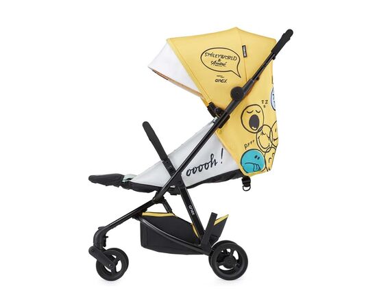 Коляска Anex Air-Z Doodle smiley yellow (AIR-Z SE-01 DOODLE), изображение 3 Коляска Anex Air-Z Doodle smiley yellow (AIR-Z SE-01 DOODLE), изображение 3