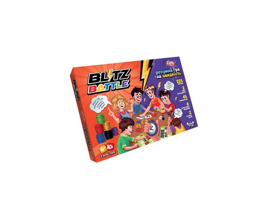 Настольная игра Danko Toys Blitz Battle, украинский (G-BIB-01-01U)