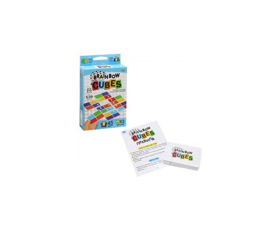Настольная игра Danko Toys Brainbow Cubes (G-BRC-01-01), изображение 2 Настольная игра Danko Toys Brainbow Cubes (G-BRC-01-01), изображение 2