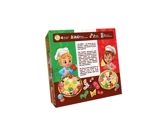 Настольная игра Danko Toys IQ Pizza, украинский (G-IP-01U), изображение 2 Настольная игра Danko Toys IQ Pizza, украинский (G-IP-01U), изображение 2