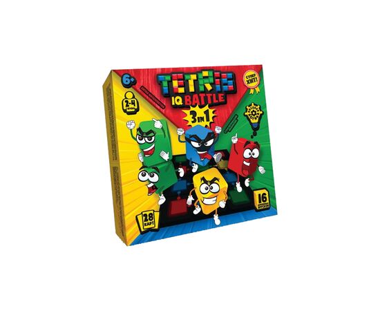 Настільна гра Danko Toys Tetris IQ battle 3 в 1, російська (G-TIB-02)