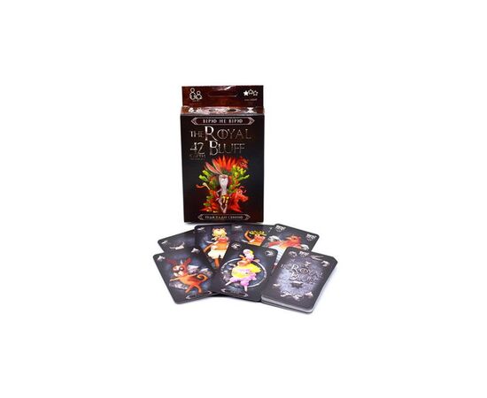 Настольная игра Danko Toys Верю не верю (The Royal Bluff) черные, украинский (RBL-01-01U), изображение 2 Настольная игра Danko Toys Верю не верю (The Royal Bluff) черные, украинский (RBL-01-01U), изображение 2