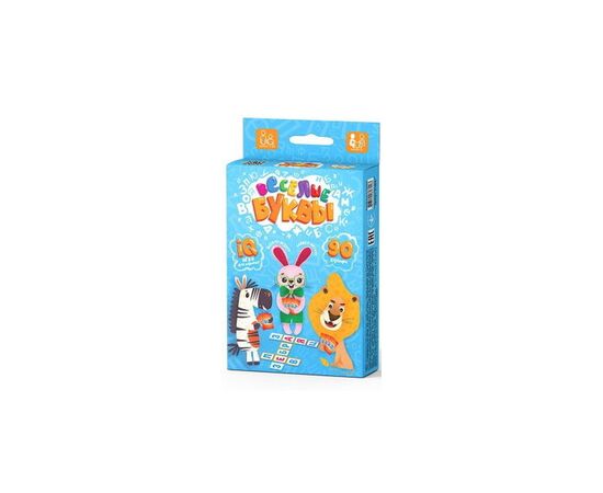 Настольная игра Danko Toys Весёлые буквы, русский (G-VB-01)