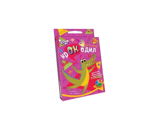 Настольная игра Danko Toys Детский крокодил, русский (CROC-01-01)