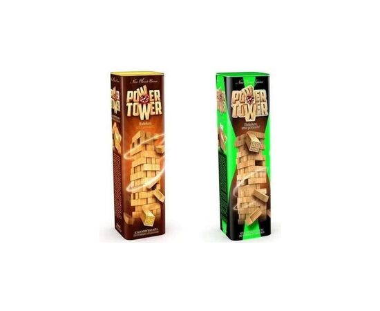 Настольная игра Danko Toys Джанга Power Tower, русский (PT-01), изображение 2 Настольная игра Danko Toys Джанга Power Tower, русский (PT-01), изображение 2