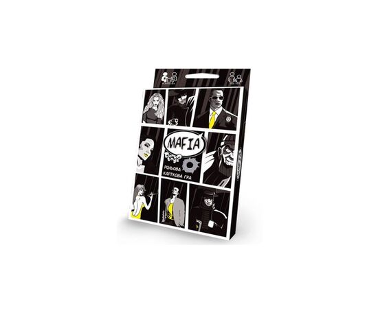 Настільна гра Danko Toys Мафія в стилі коміксів, українська (DTG52U)