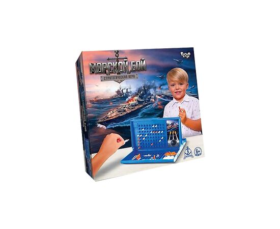 Настольная игра Danko Toys Морской бой, русский (G-MB-01)